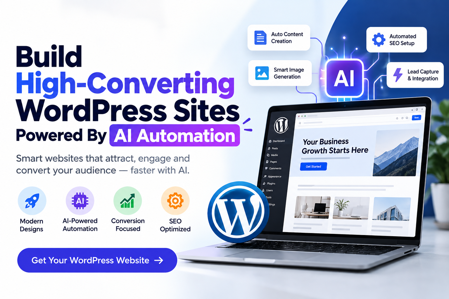 WordPress AI Dashboard