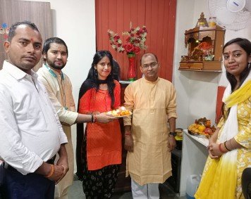 Diwali Pooja in office