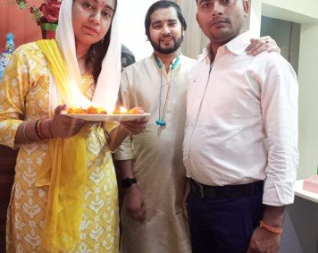 Diwali Pooja in office