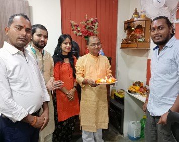 Diwali Pooja in office